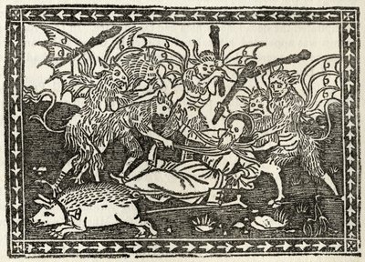 De geseling van St. Anthony, uit 