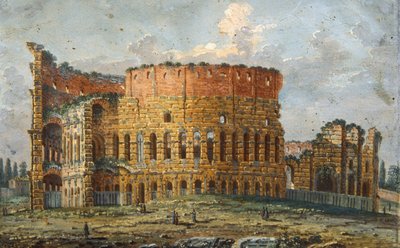 Het Colosseum door Italian School