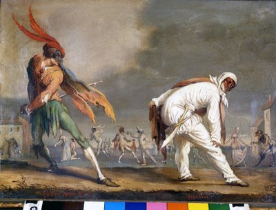De Italiaanse maskers van de Commedia dell