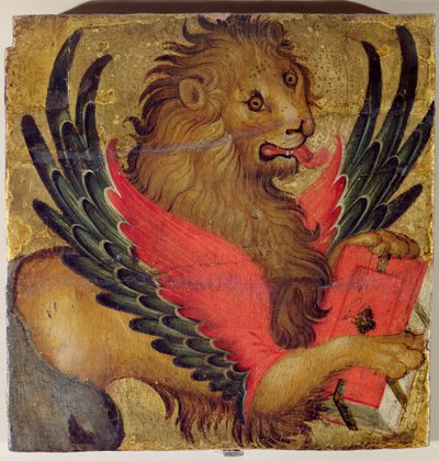 De Leeuw van St. Mark door Italian School