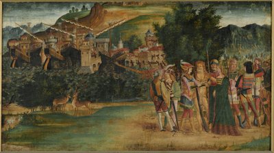 Het huwelijk van Jason en Medea, c.1500 door Italian School