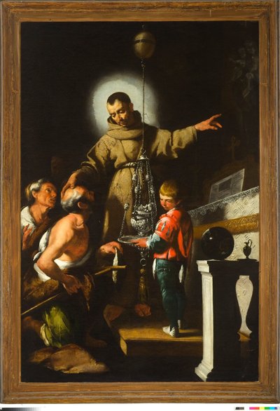 Het Wonder van Didacus van Alcalá, 1625 door Italian School