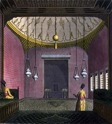 Het graf van de Grootvizier Raghib-Pascha, plaat 40 uit Deel III, Volume I van 
