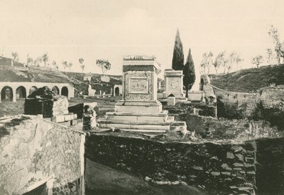 De Ustrinum of Crematorium zoals het is door Italian School