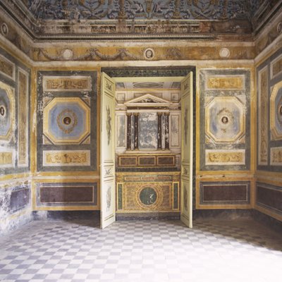 De spiegelzaal door Italian School
