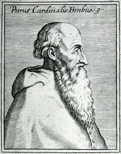 Portret van Pietro Bembo (1470-1547) door Italian School Italian School