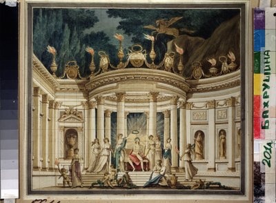 Triomf van de Muzen door Ivan Alekseevich Ivanov