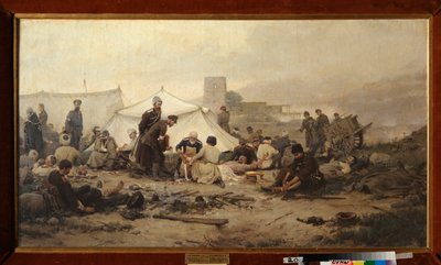 Verbandpost. door Ivan Alexeyevich Vladimirov