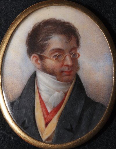 Portret van graaf Karl Robert Nesselrode door Ivan Andreyevich Winberg