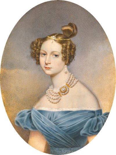 Prinses Friederike Charlotte Marie van Württemberg, Groothertogin Elena Pavlovna van Rusland door Ivan Andreyevich Winberg