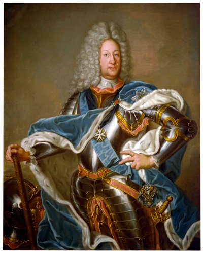 Portret van Graaf Boris Sheremetev door Ivan Argunov