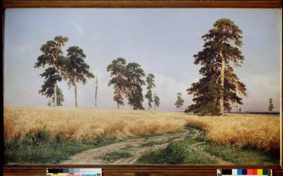 Roggeveld door Ivan Ivanovich Shishkin