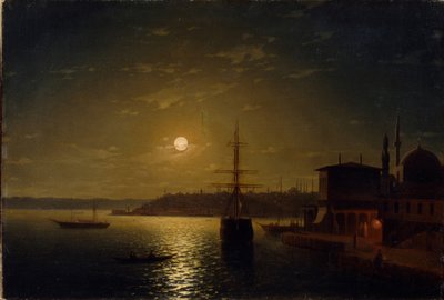 Gouden Hoorn, Turkije, na 1845 door Ivan Konstantinovich Aivazovsky