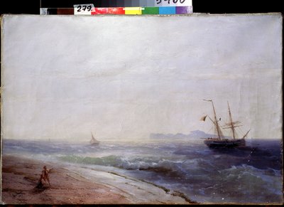Het eiland Capri (Italië) door Ivan Konstantinovich Aivazovsky