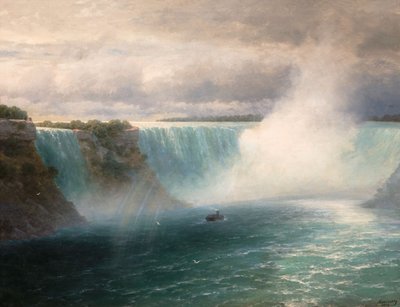 Niagara Falls door Ivan Konstantinovich Aivazovsky