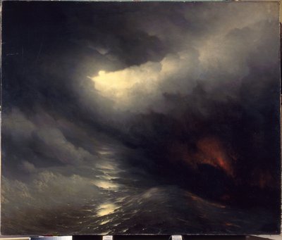 De schepping van de wereld door Ivan Konstantinovich Aivazovsky