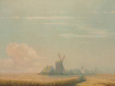 Oekraïense oogst, 1857 door Ivan Konstantinovich Aivazovsky