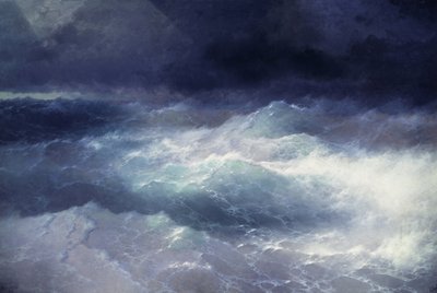 Tussen de golven door Ivan Konstantinovich Alvazosky