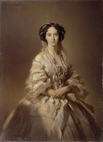 Portret van Maria Alexandrovna 1824-1880, Keizerin van Rusland door Ivan Kosmich Makarov