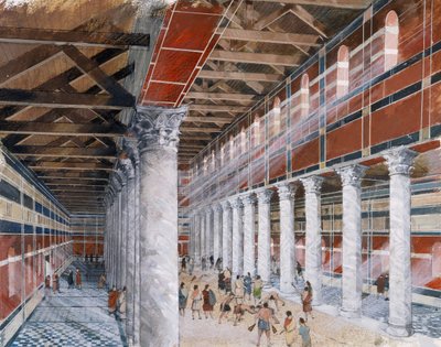 Baden basiliek, Wroxeter Romeinse stad door Ivan Lapper