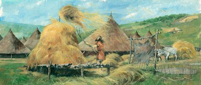 Grimspound, Bronstijd, ca. 1990-2010 door Ivan Lapper
