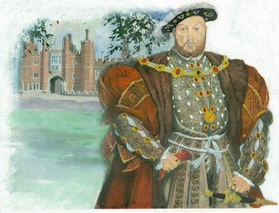 Hendrik VIII, koning van Engeland, 1990s door Ivan Lapper