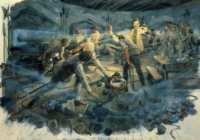 Pendennis Castle Gun Deck door Ivan Lapper