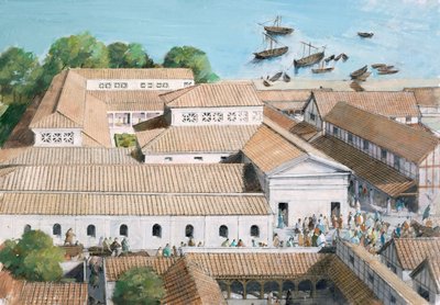 Richborough Romeins Fort door Ivan Lapper
