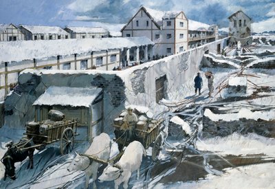Wroxeter Romeinse stad door Ivan Lapper
