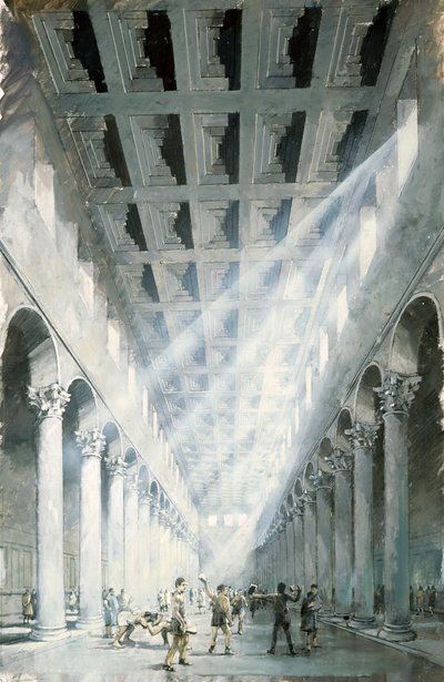 Wroxeter Romeinse stad door Ivan Lapper