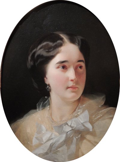 Portret van D.V. Olsufieva door Ivan Makarov