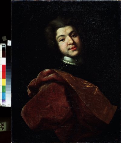 Portret van baron Serge Stroganov door Ivan Nikitich Nikitin