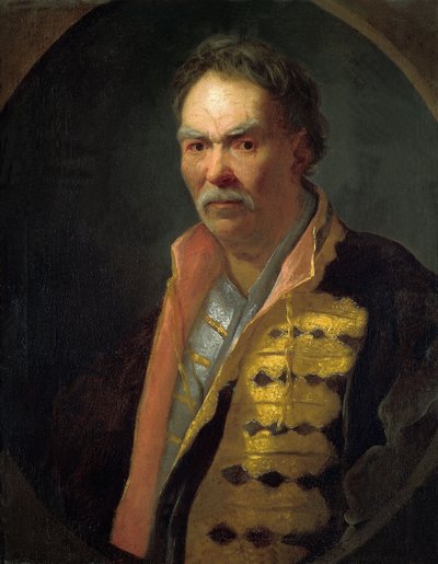 Portret van een Hetman Ivan Mazepa, 1720s door Ivan Nikitich Nikitin