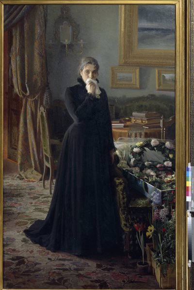 Ontroostbaar verdriet door Ivan Nikolaevich Kramskoy