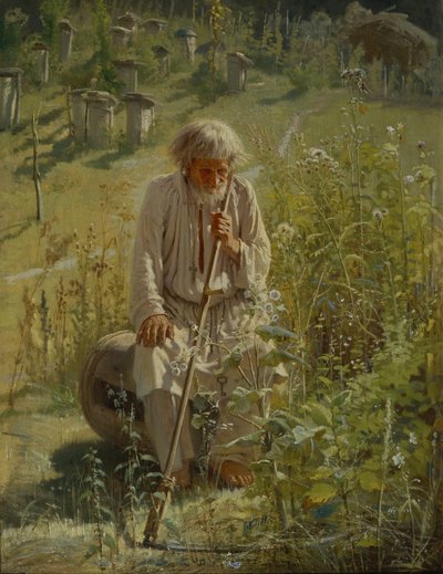 Imker, 1872 door Ivan Nikolaevich Kramskoy