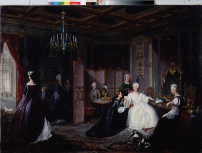 Keizerin Catharina de Grote door Ivan Osipovich Miodushevsky