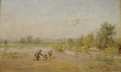 De jagers door Ivan Pavlovich Pokhitonov