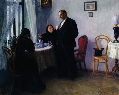 Huwelijksaanzoek door Ivan Semenovich Malinin
