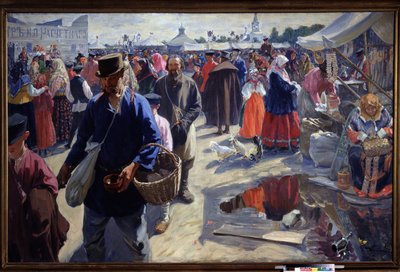 De kermis door Ivan Semyonovich Kulikov