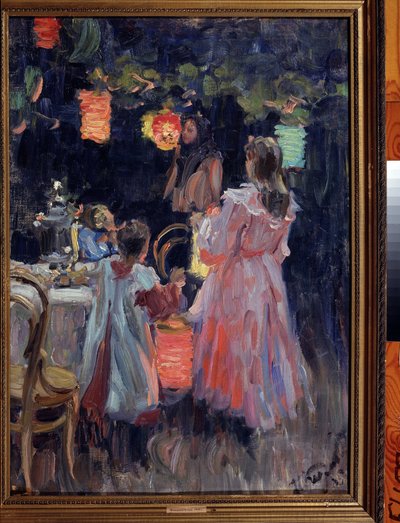 Chinese lantaarns door Ivan Semyonovich Kulikov