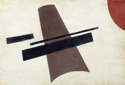 Suprematisme, 1916 door Ivan Vasilevich Kliun
