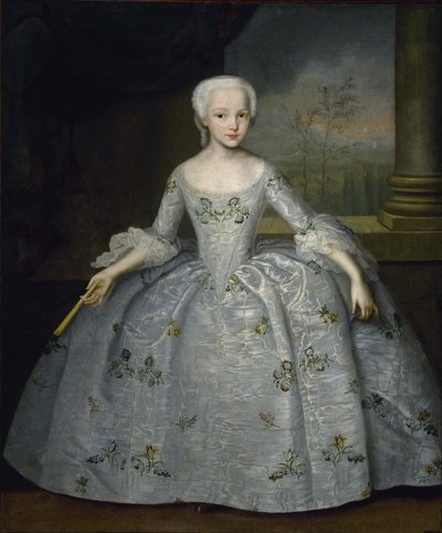 Portret van Sarah Eleanor Fermor door Ivan Vishnyakov