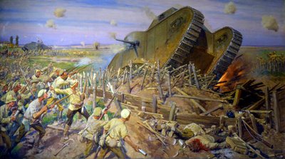 Het veroveren van een tank bij Kakhovka, 1927 door Ivan Vladimirov