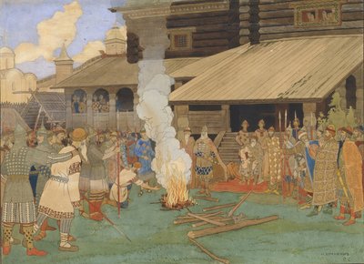 Doop door Vuur door Ivan Yakovlevich Bilibin