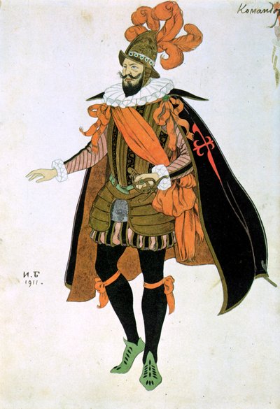 Commandant door Ivan Yakovlevich Bilibin