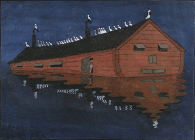 De ark van Noach door Ivar Axel Henrick Arosenius