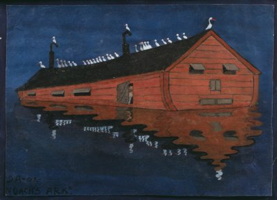 Ark van Noach door Ivar Axel Henrik Arosenius