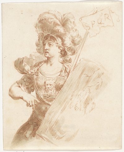 Minerva door Izaak Jansz. de Wit