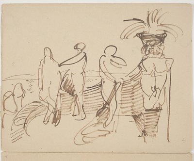 Figurencompositie I door J.A. Jerichau