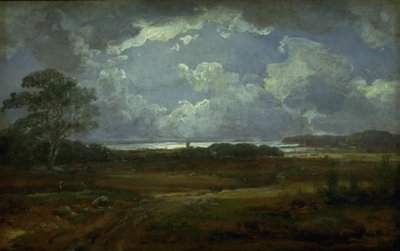 Uitzicht richting Jungshoved door Johan Christian Dahl